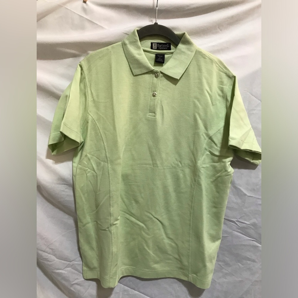 Vintage women’s Hartwell Signature Light Green Polo Shirt